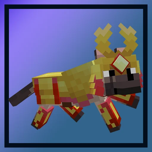 NOTLIVES's Samurai dog Armor V2 — самурайская броня для волка