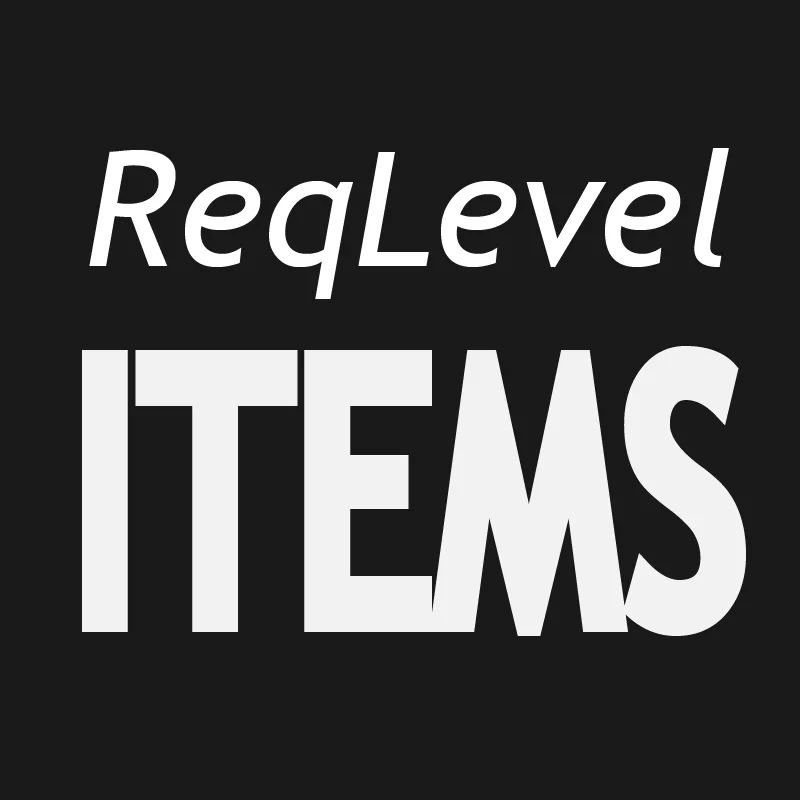 ReqLevel Items: See Required Levels in WoW Tooltips Instantly