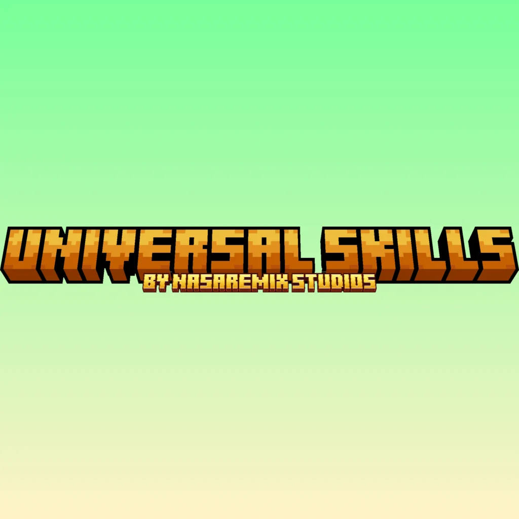 Universal RPG Skills system: преврати Minecraft в настоящую RPG